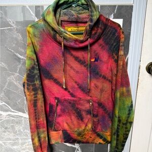 Aviator nation tie dye ninja hoodie